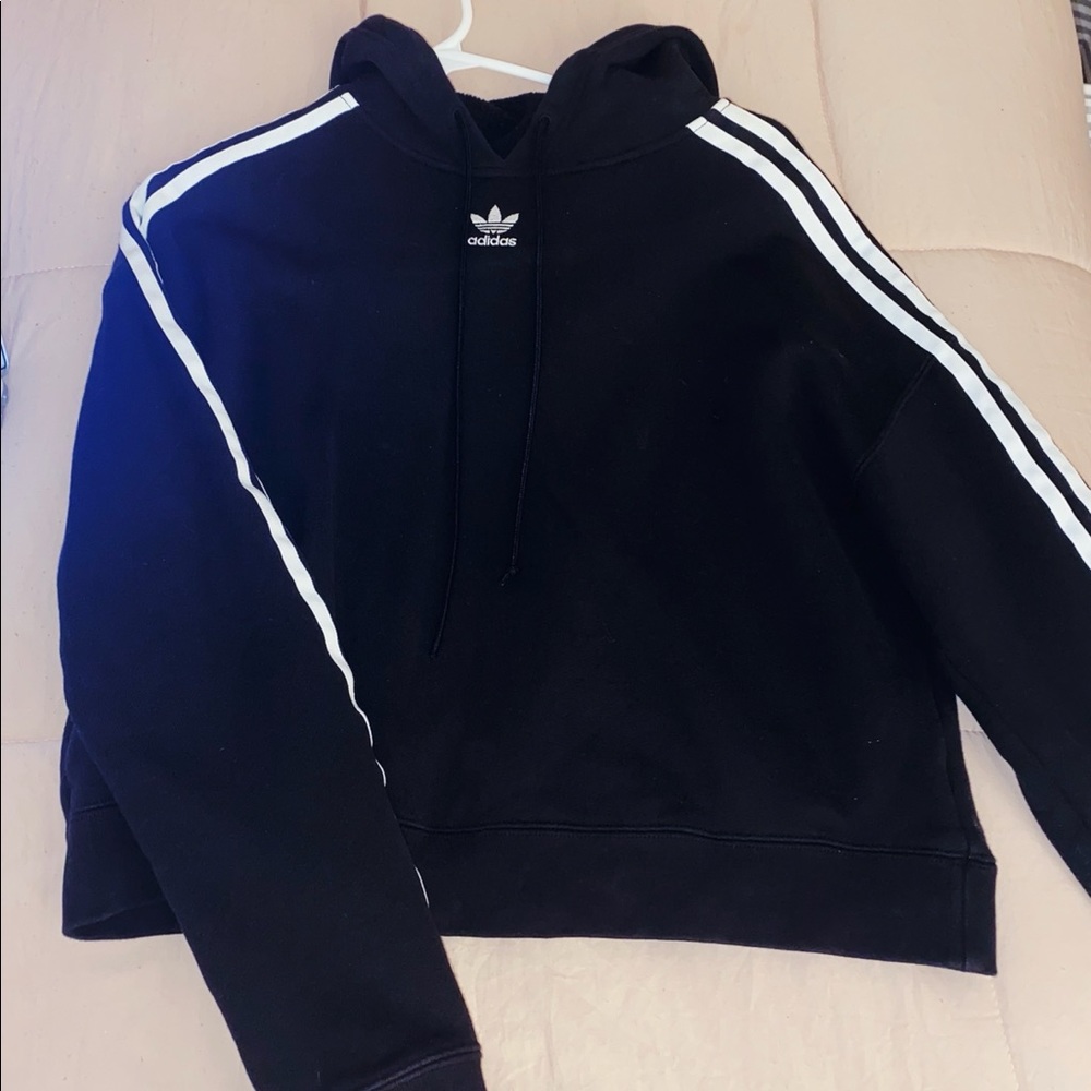 adidas cropped hoodie